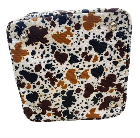 Showman Cow Print Nylon Cosmetic Case #3